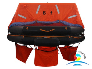 ABS ATOB Type 6 Man Marine Throw-overboard Inflatable Liferaft