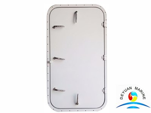Marine Aluminum Single Leaf Door With Weatherproof Material 