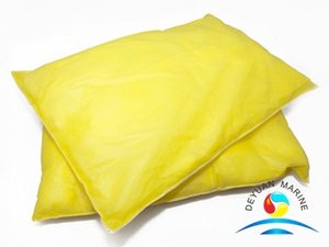 Yellow Chemical Absorbent Pillows