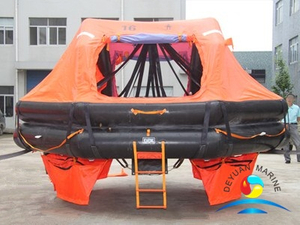 ADL Type 16 Person Davit-launching Inflatable Liferaft