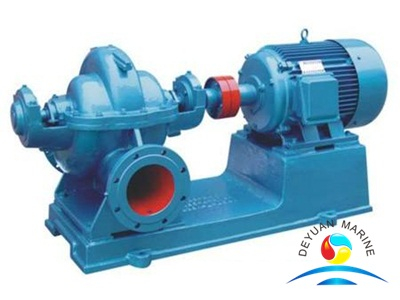 Marine Single-stage Double Suction Mid-open Horizontal Centrifugal Water Pump