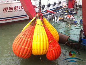 A Light Weight Crane And Davit Load Test Water Bag