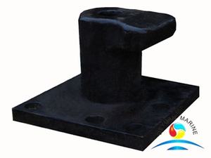 High Performance Cast Steel Dock Cleat Welded Incline Ships CVI Bollard
