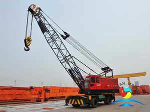 25 Ton / 40 Ton Rubber Tyred Crane For Harbour / Port / Goods Yard
