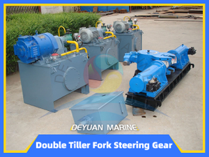 Marine Shifting-Yoke Type Double Rudder Tiller Hydraulic Steering Gear