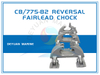 Reversal Fairlead Chock CB 775-82