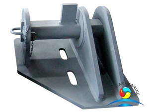 Marine Use Cast Steel Deck Mounted Smith Towing Bracket