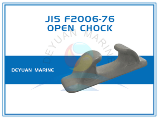 Deck Mounted FC Type JIS F2006-76 Open Chocks Cast Iron