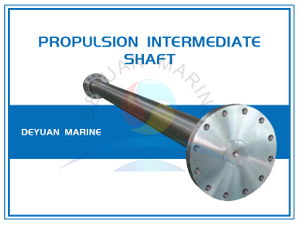 Marine Forged Steel Intermediate Shaft of Propulsion System For Vessels