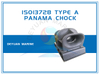 ISO13728 Panama Chock Deck Mounted Type A 