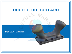 Dockside Bollard Double Bitt Bollard for Ports And Harbors
