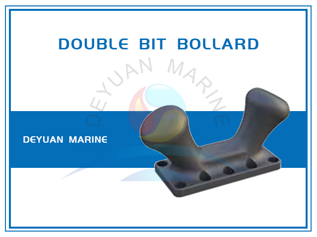 Dockside Bollard Double Bitt Bollard for Ports And Harbors