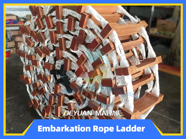 Ship’s Embarkation Ladders for Embarkation And Disembarkation