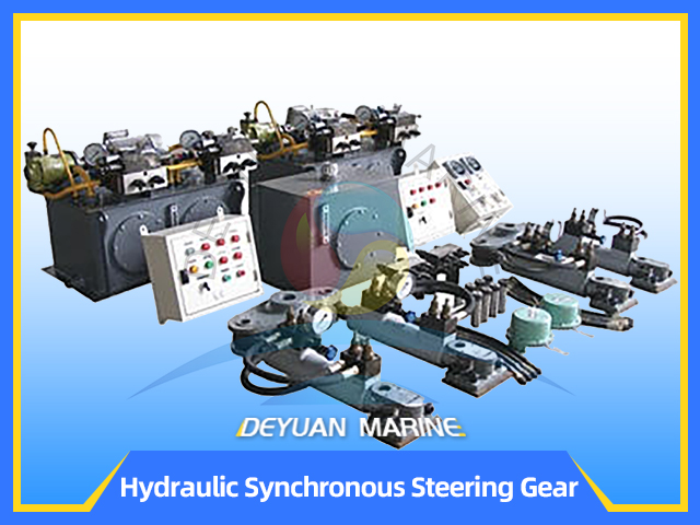 Marine Synchronous Tilt Type Hydraulic Cylinder Steering Gear