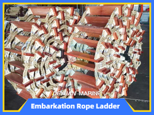 MED Approved Embarkation Rope Ladder For Ships