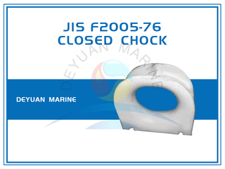 JIS F2005-76 Closed Chock Deck Mounting Cast Steel