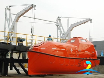 Marine ABS Approval Crane Professional Gravity Luffing Arm Type Davit