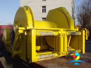 Waterfall Type Electric/Hydraulic Barge Anchor Winch