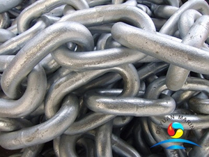 Cast Steel Marine Studless Mooring Anchor Chain with ABS certificate 