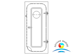  Marine Ship Steel Type No-watertight door for accommodation