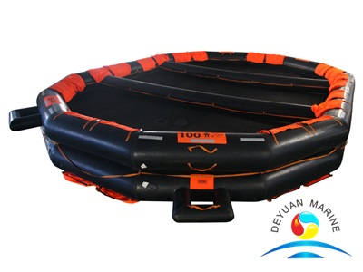 Good Price Offshore AOR Type 100 Man Open Reversible Inflatable Liferaft 