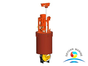Retractable Electrical Ship Alloy Azimuth Thruster With ABS Certificate