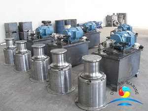 Marine Vertical Type Hydraulic Capstan With Hydraulic Power Pack Unit